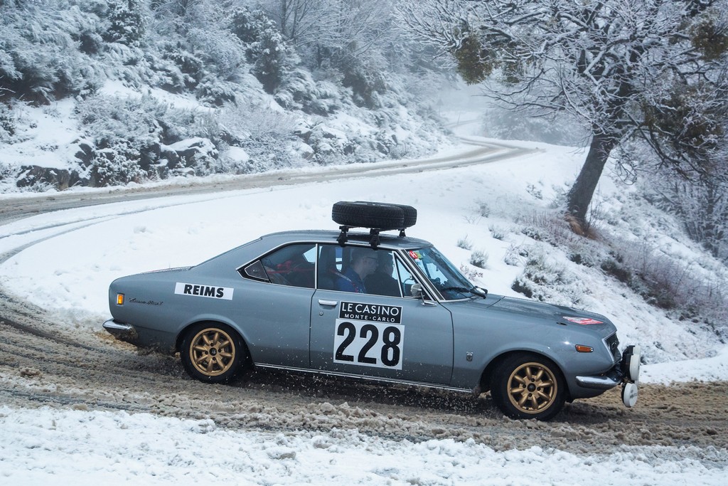 Notre toyota au rallye du Monte Carlo