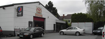 Notre atelier de réparation toyota